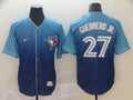 Men's Toronto Blue Jays Vladimir Guerrero Jr. #27 Blue Stitched Jerseys