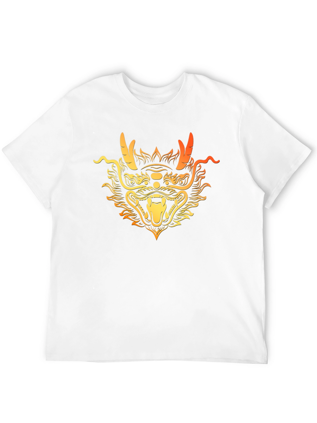 Dragon Graphic Tee - Mens Black T-Shirt