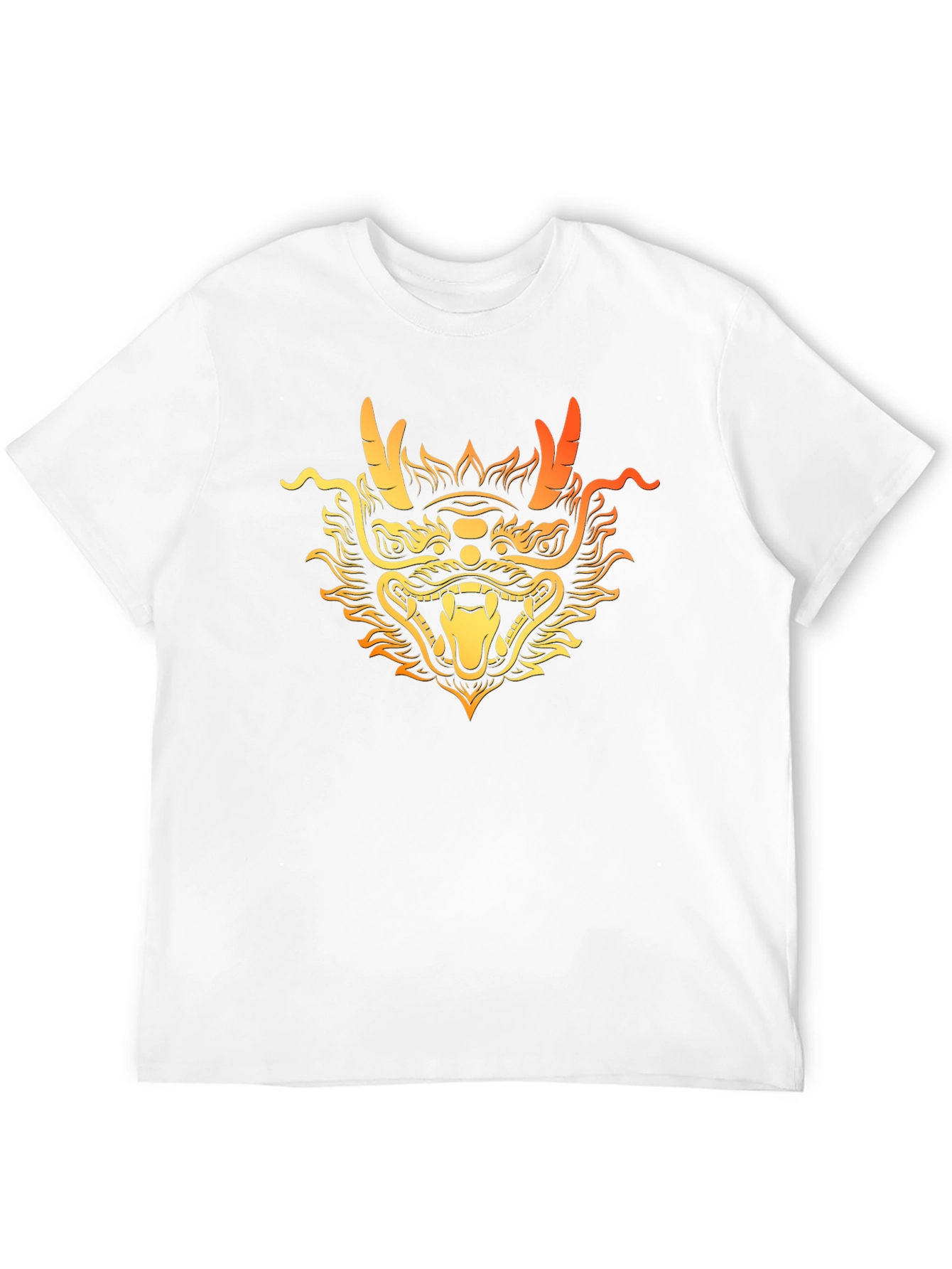 Dragon Graphic Tee - Mens Black T-Shirt