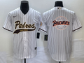 Men's San Diego Padres White Replica Player Jerseys Joint Edition