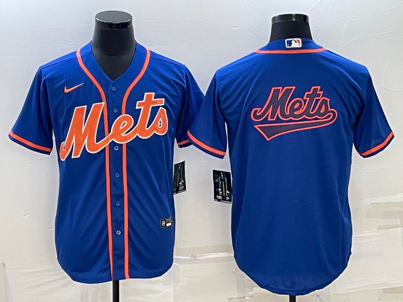 Men's New York Mets Royal Alternate Replica Team Jerseys
