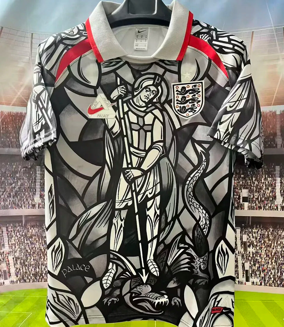 2026 England x PALACE Fans Soccer Jersey Front