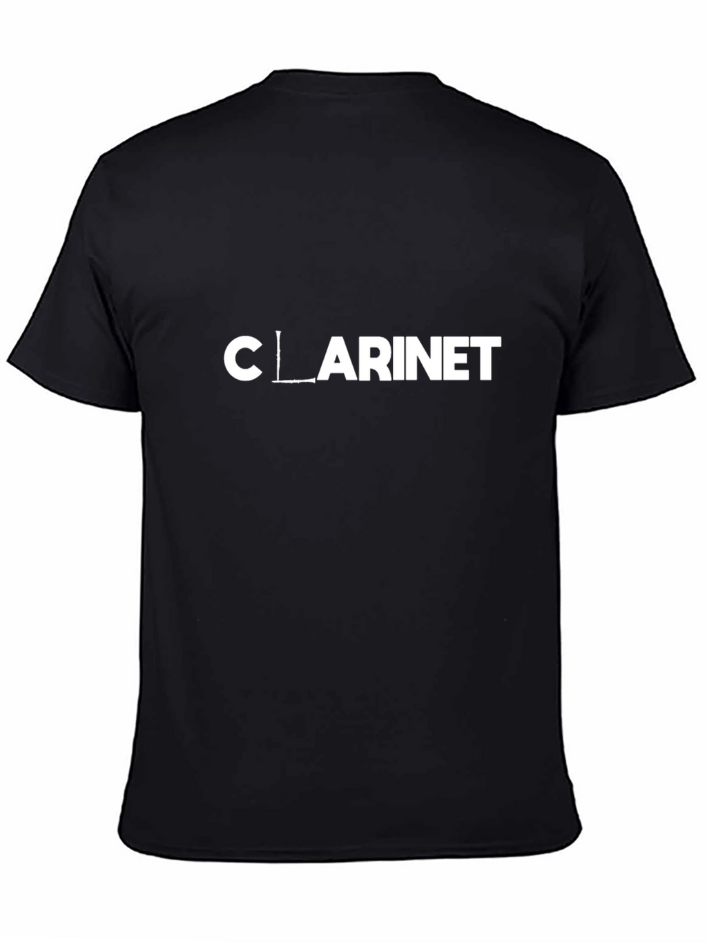 Clarinet T-Shirt - Black Graphic Tee
