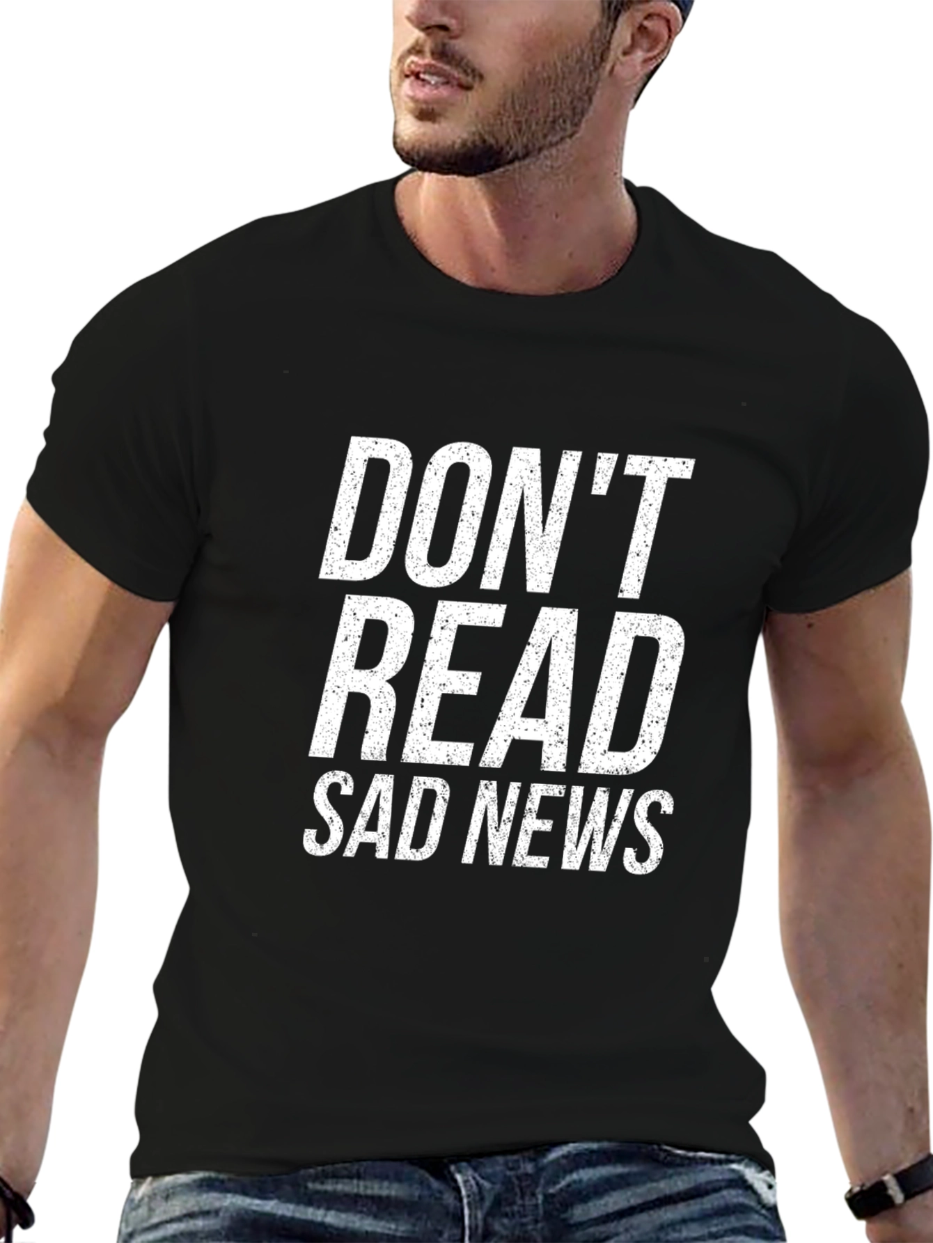 Dont Read Sad News Graphic Tee - Unisex