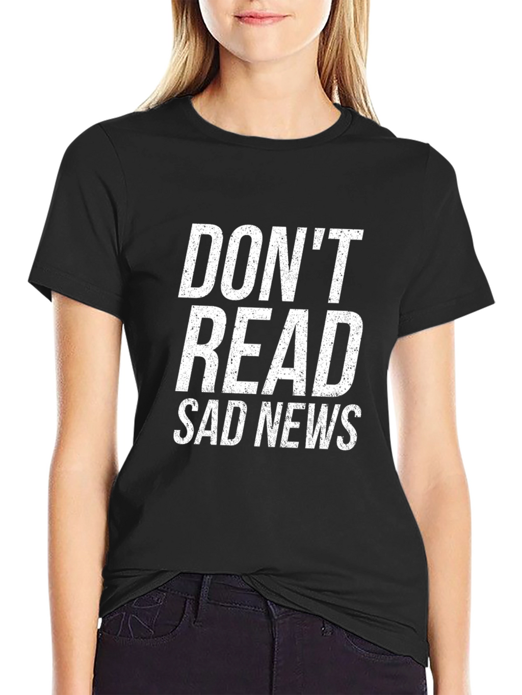 Dont Read Sad News Graphic Tee - Unisex