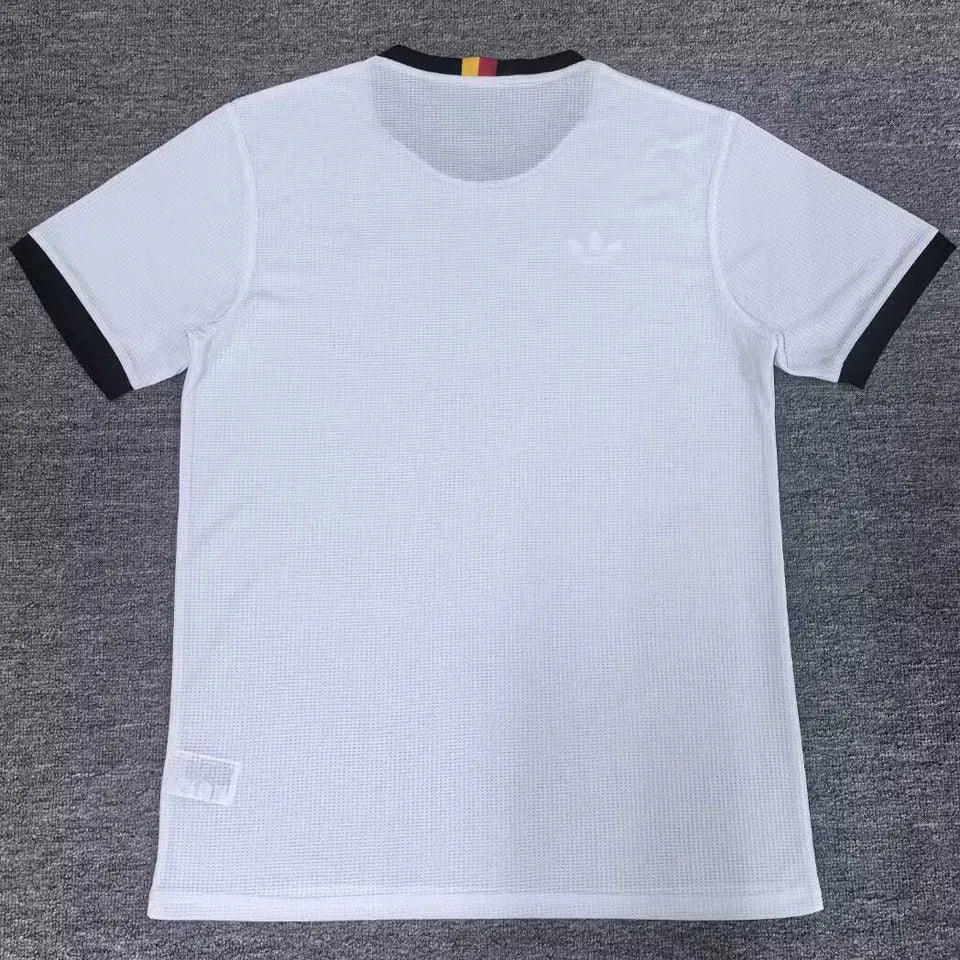 2025 Germany Retro Style White Fans Jersey Back