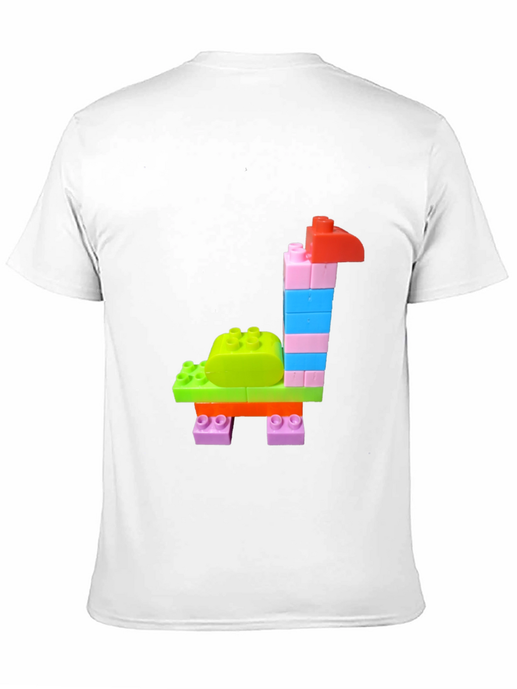 Building Block Giraffe Graphic Tee