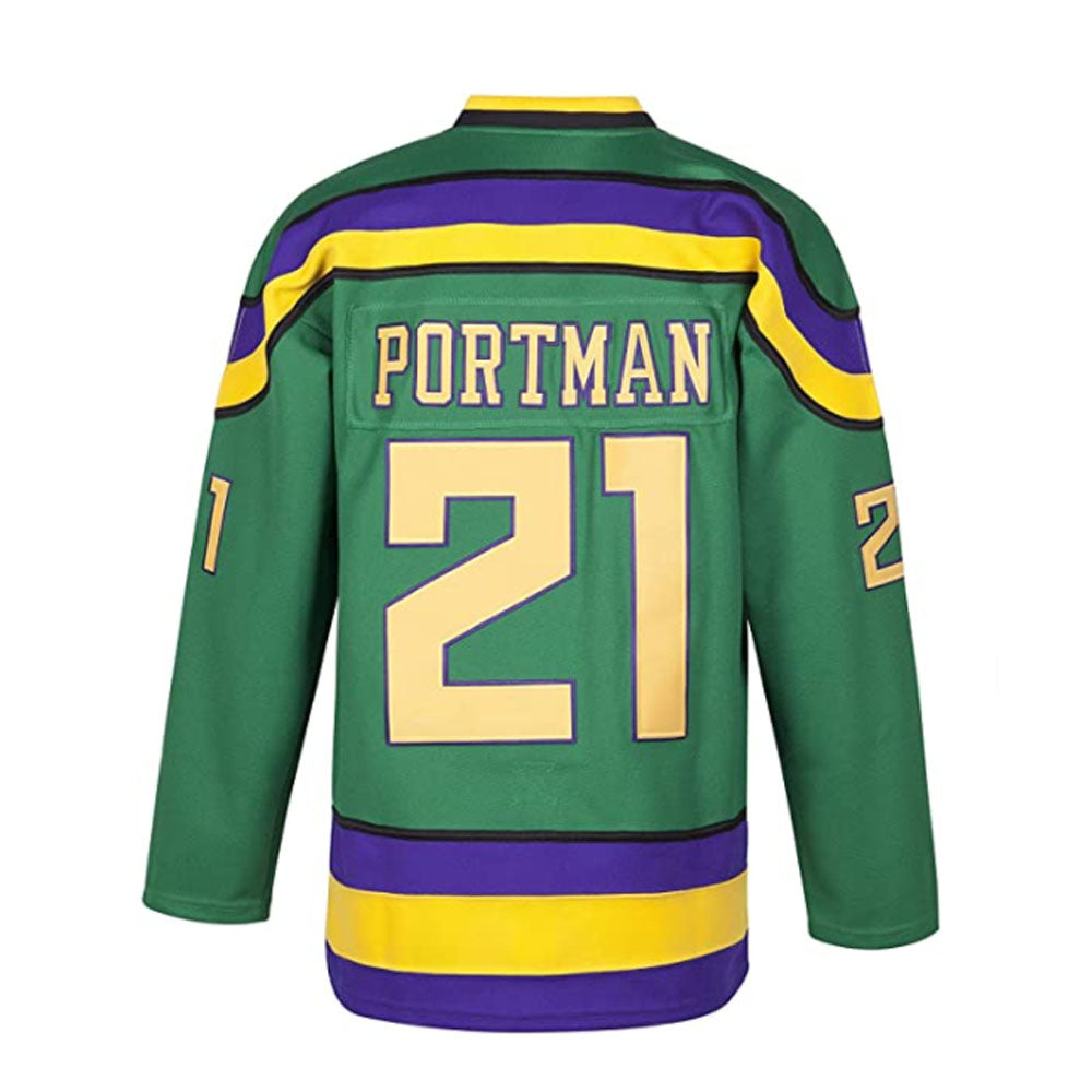 Men's Anaheim Ducks Dean Portman #21 Green Breakaway Jerseys
