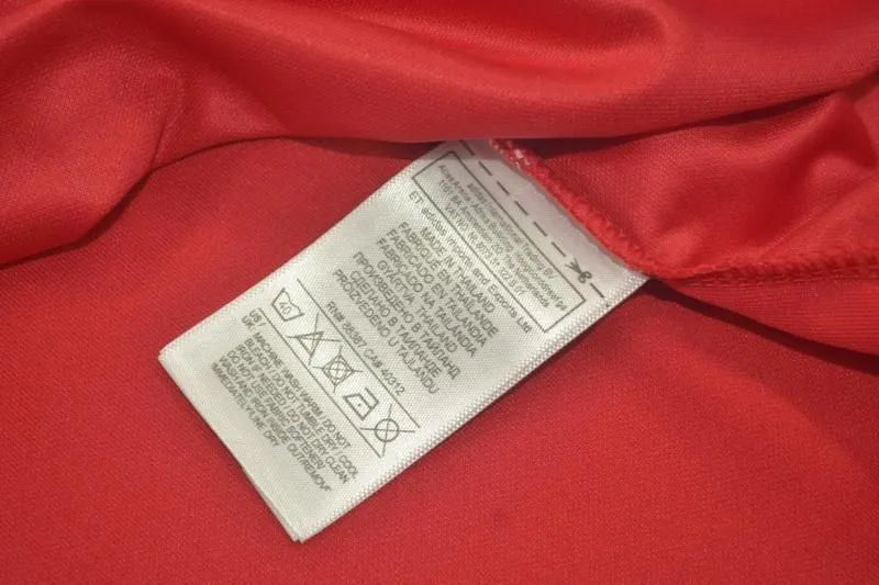 1994 Bulgaria Away Red Retro Soccer Jersey Detail 4