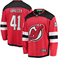 Men's New Jerseys Devils Vitek Vanecek #41 Red Player Game Jerseys