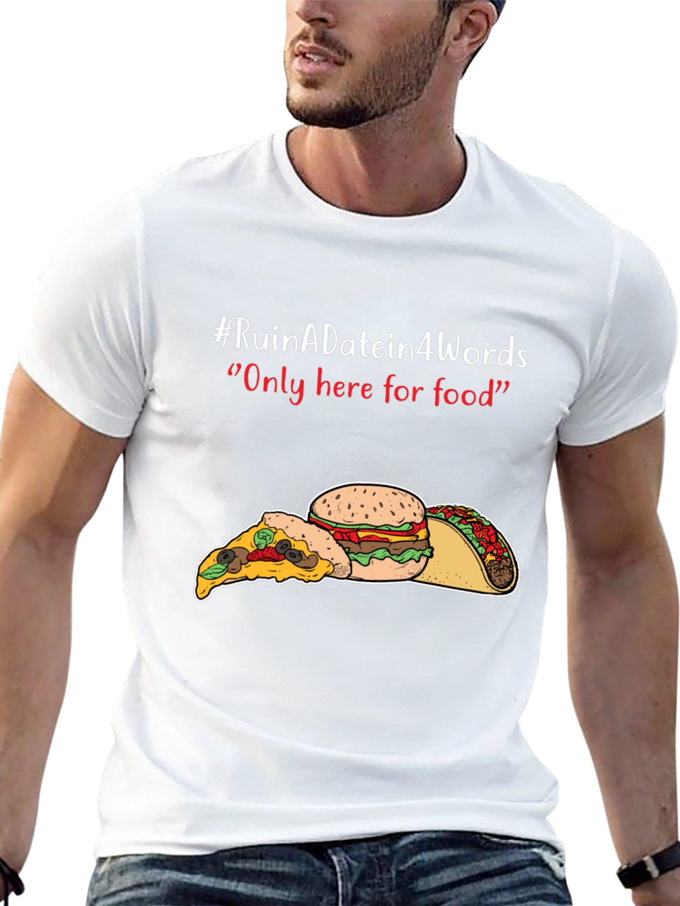 Ruin A Date Funny Food T-Shirt