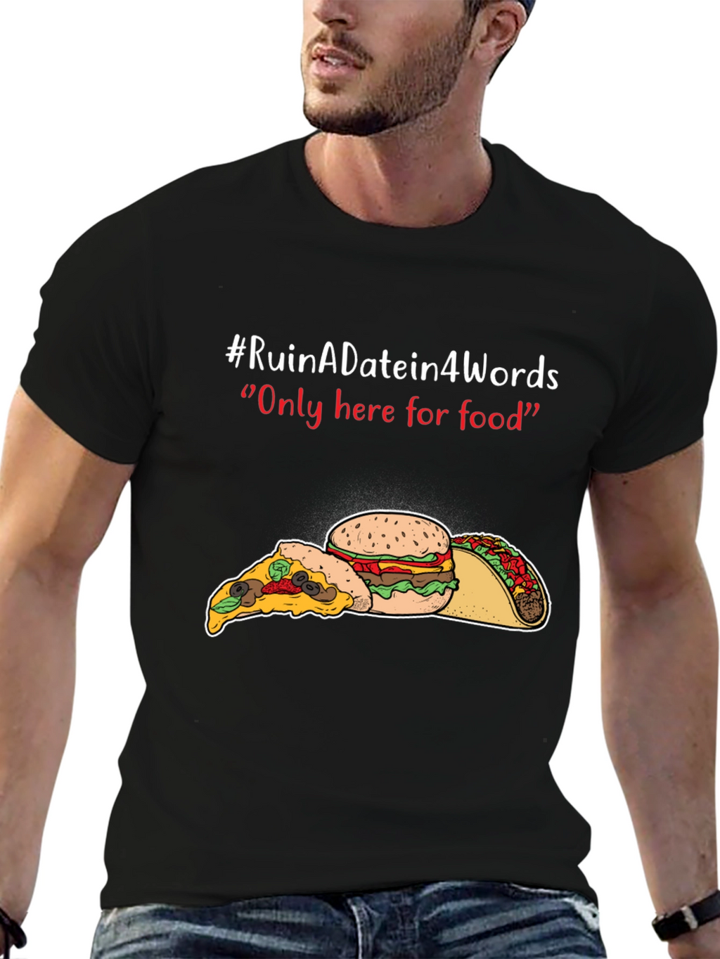 Ruin A Date Funny Food T-Shirt
