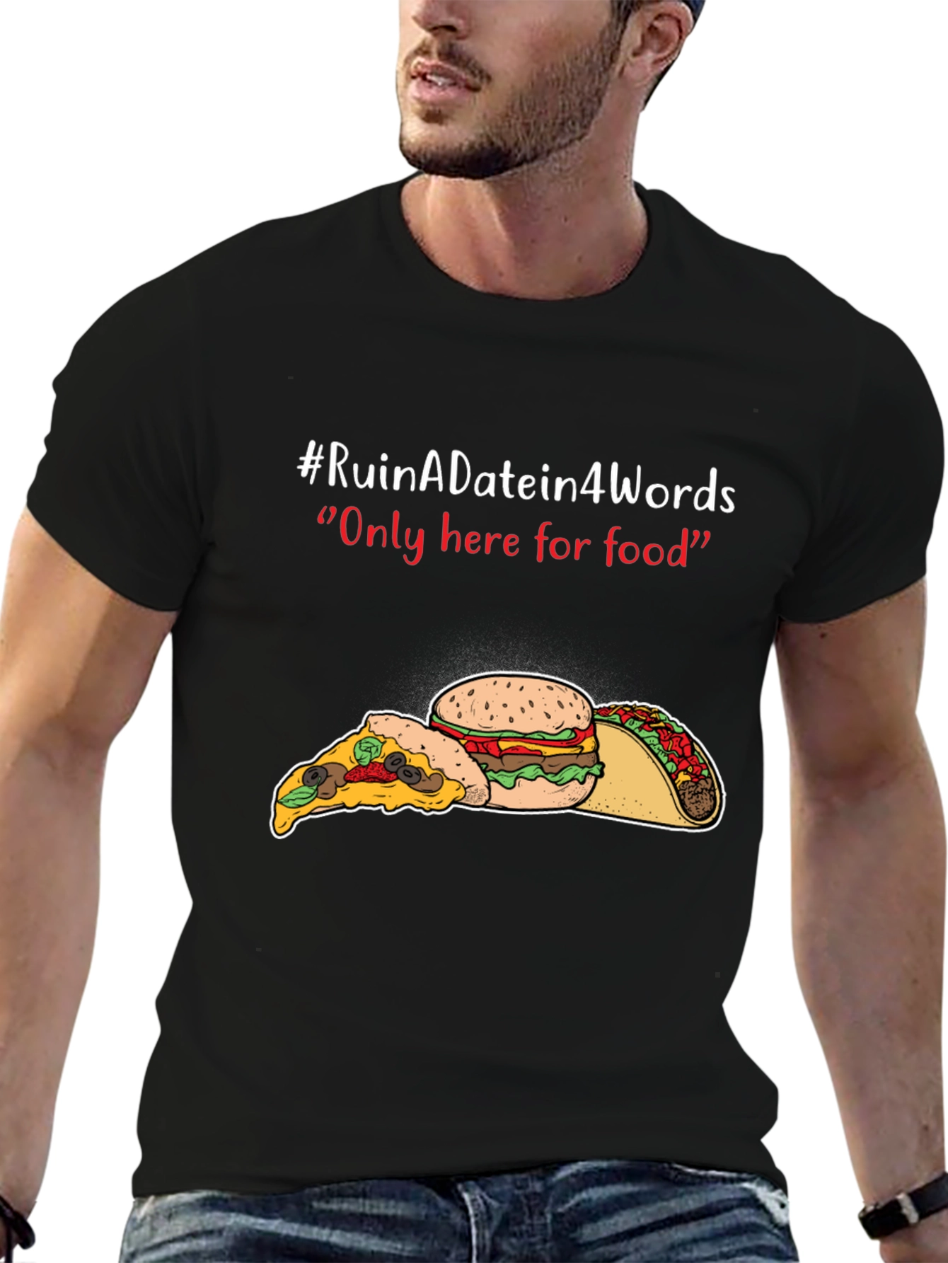 Ruin A Date Funny Food T-Shirt