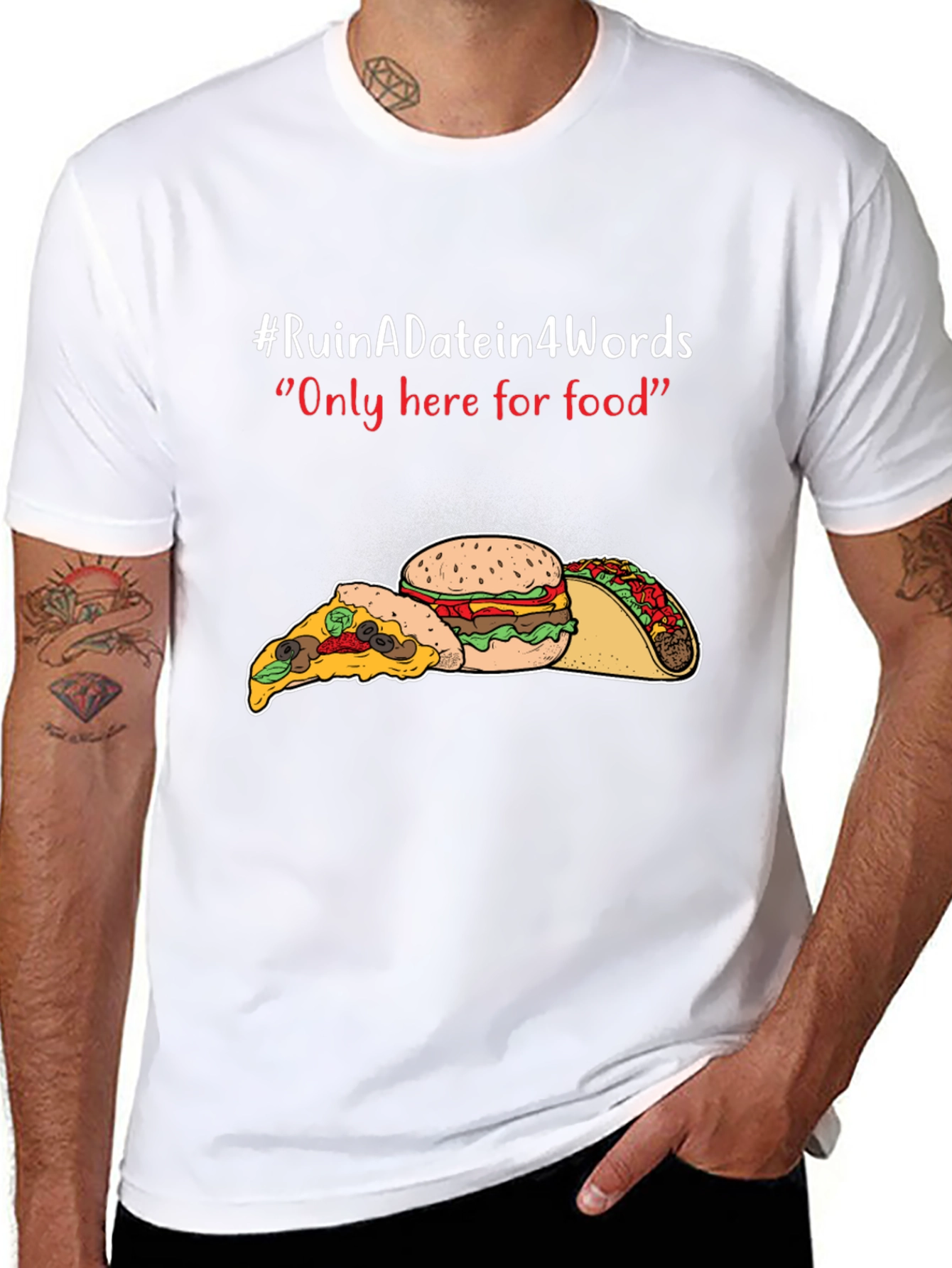 Ruin A Date Funny Food T-Shirt