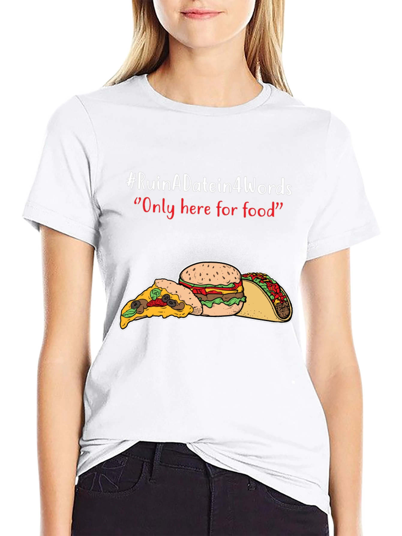 Ruin A Date Funny Food T-Shirt