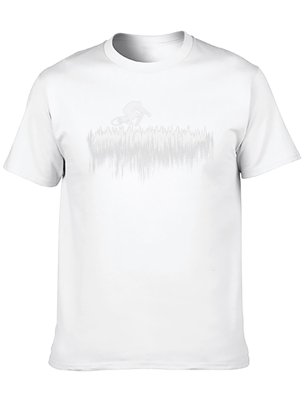 Mountain Biker Graphic Tee - Black