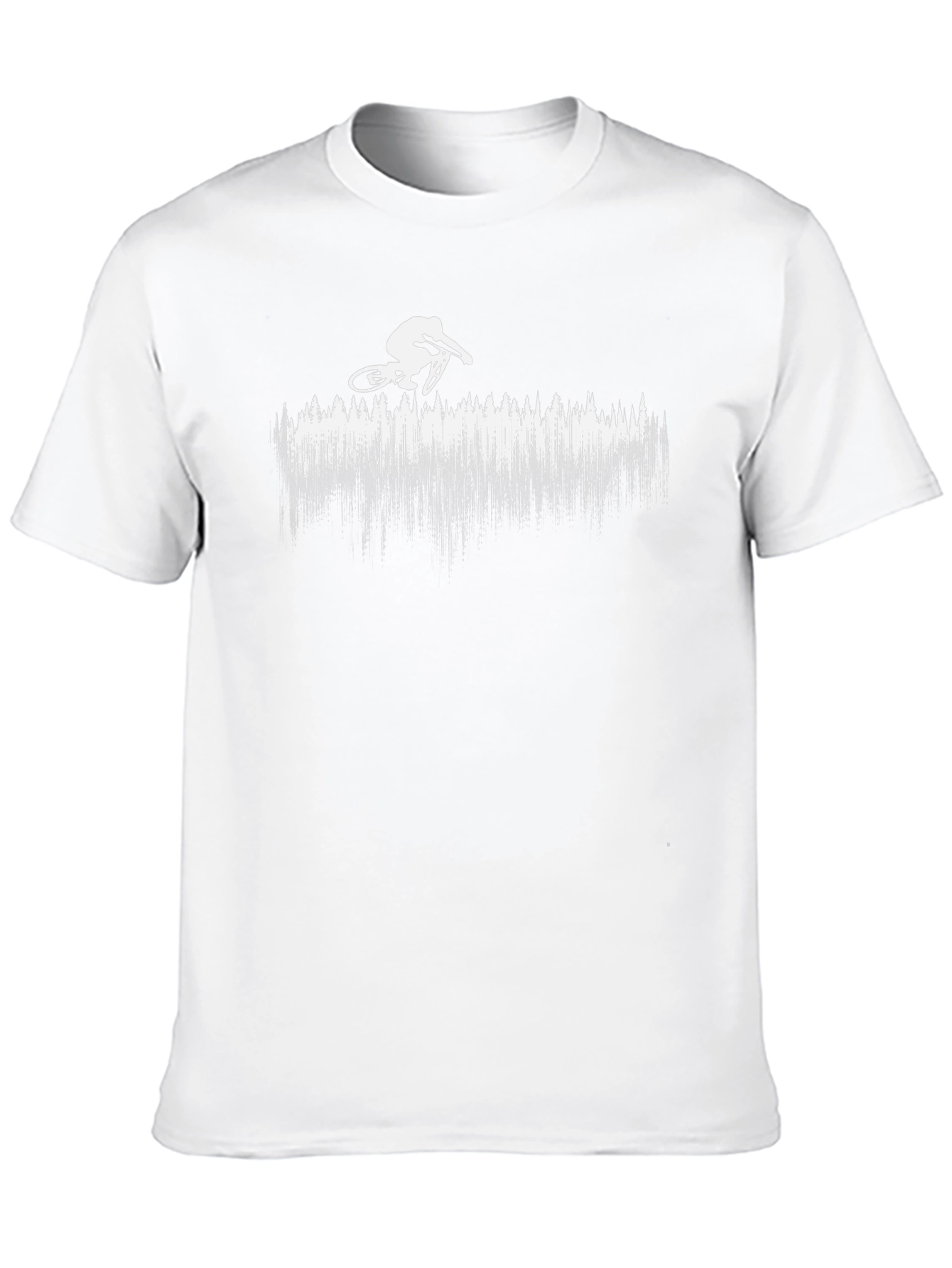 Mountain Biker Graphic Tee - Black