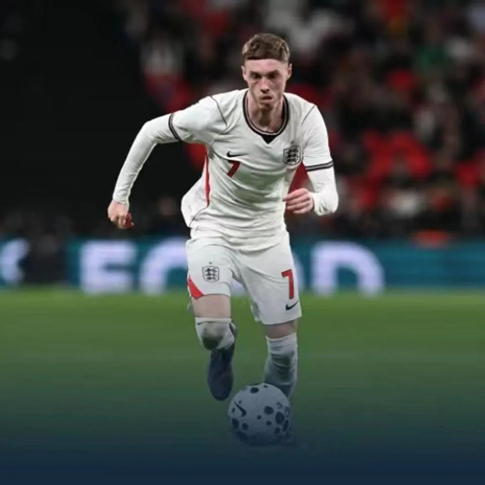 2026/27 England 1:1 Quality Home White Fans Soccer Jersey (Have Right Patch 有右臂章 金底白字） Detail 2