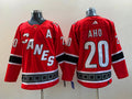 Men's Carolina Hurricanes Sebastian Aho #20 Red Player Jerseys