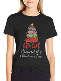 Crocin Around The Christmas Tree T-Shirt