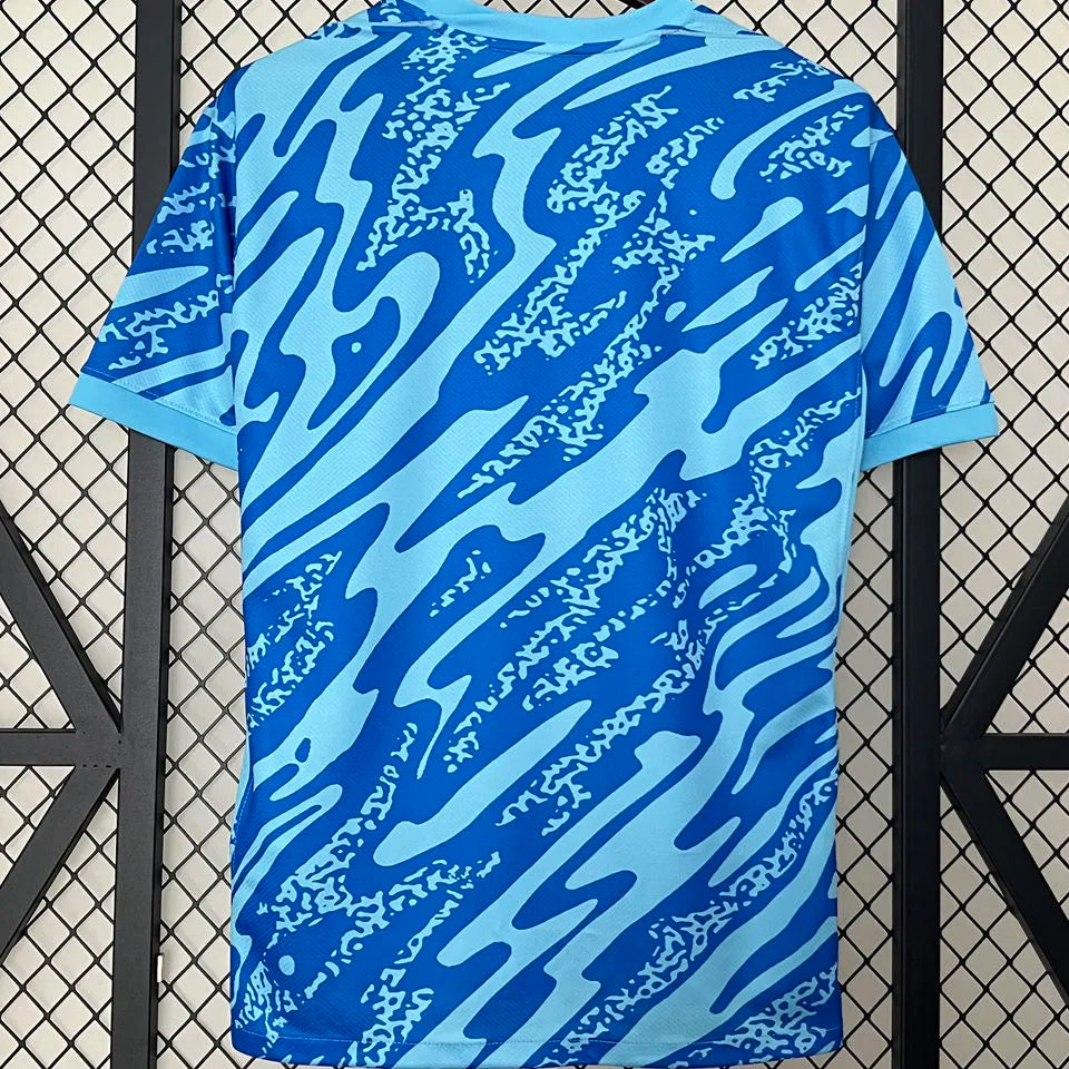 2024/25 Portugal Blue GK Fans Soccer Jersey Back