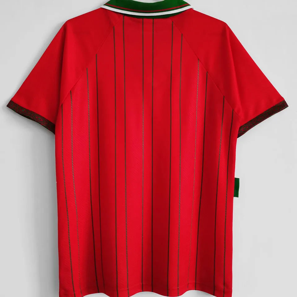 1994/96 Wales Home Red Retro Soccer Jersey Back