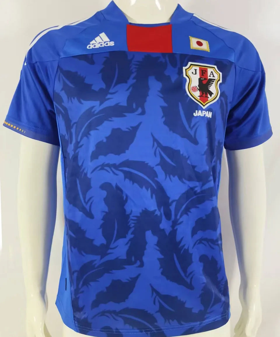 2010 Japan Home Blue Retro Jersey Front
