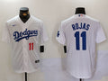 Men's Los Angeles Dodgers Miguel Rojas #11 White Home Replica Player Jerseys