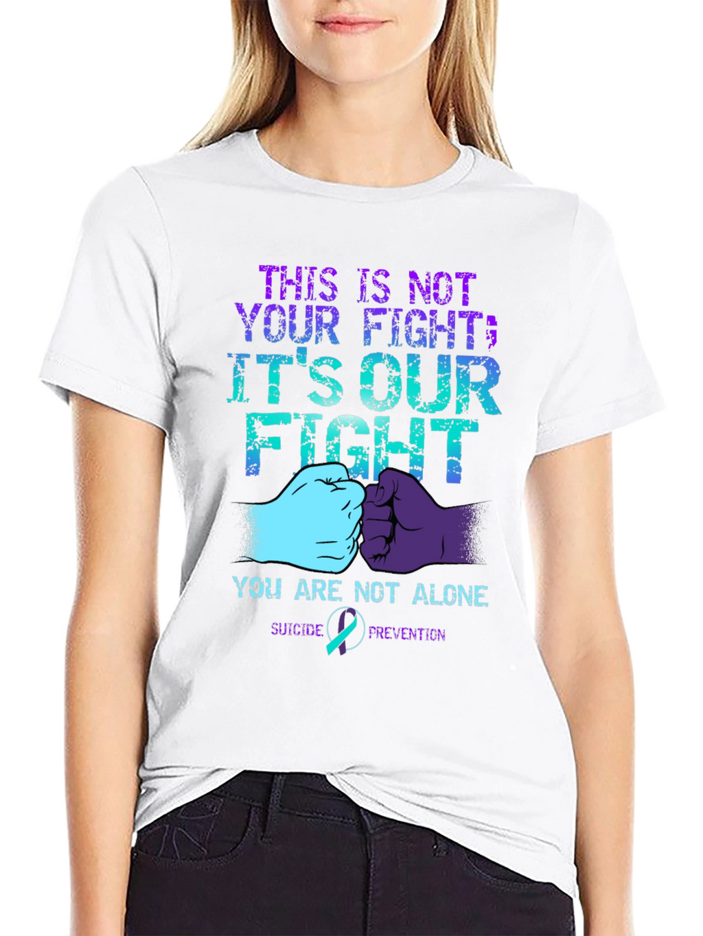 Suicide Prevention Awareness Graphic T-Shirt