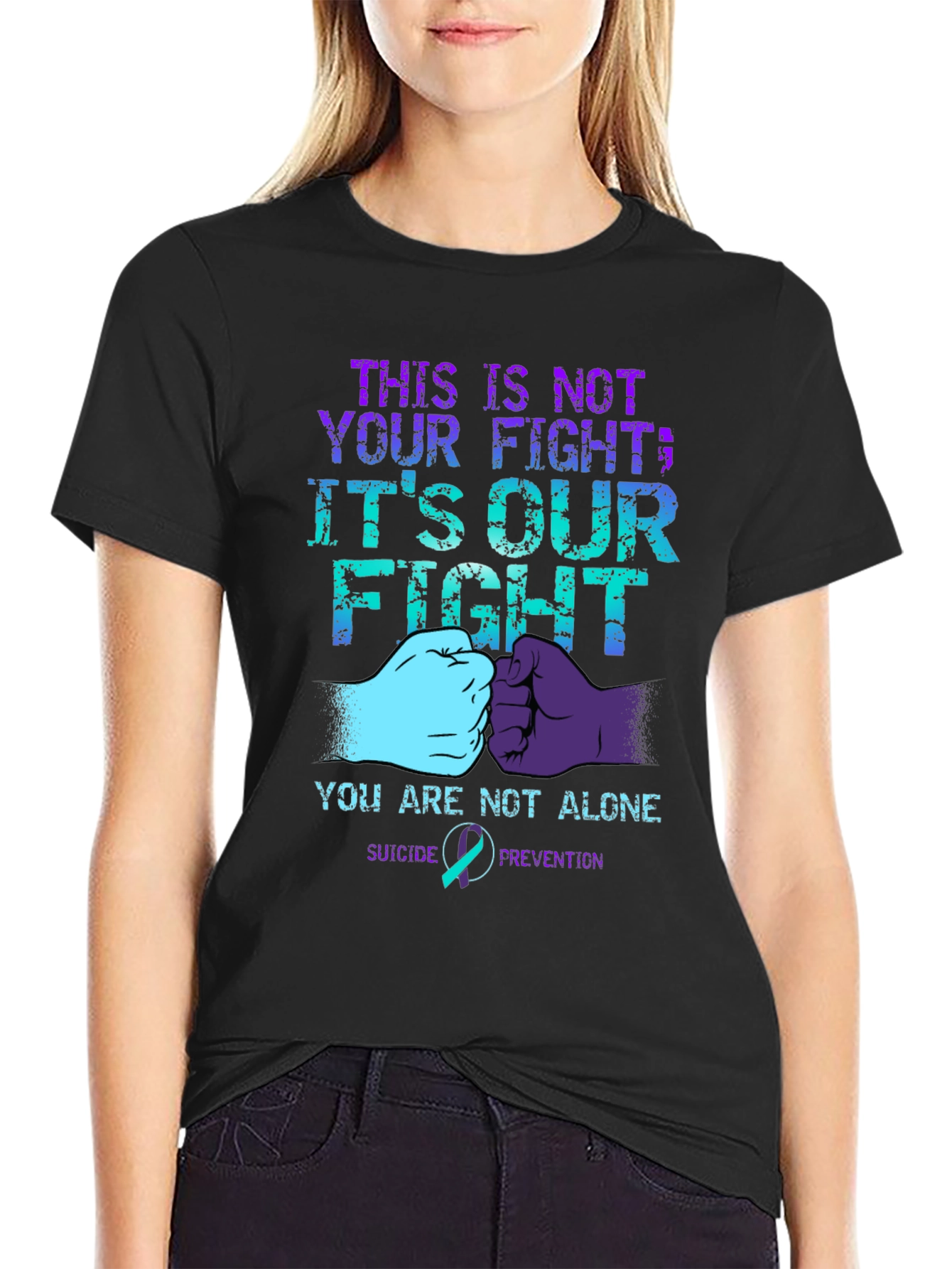 Suicide Prevention Awareness Graphic T-Shirt