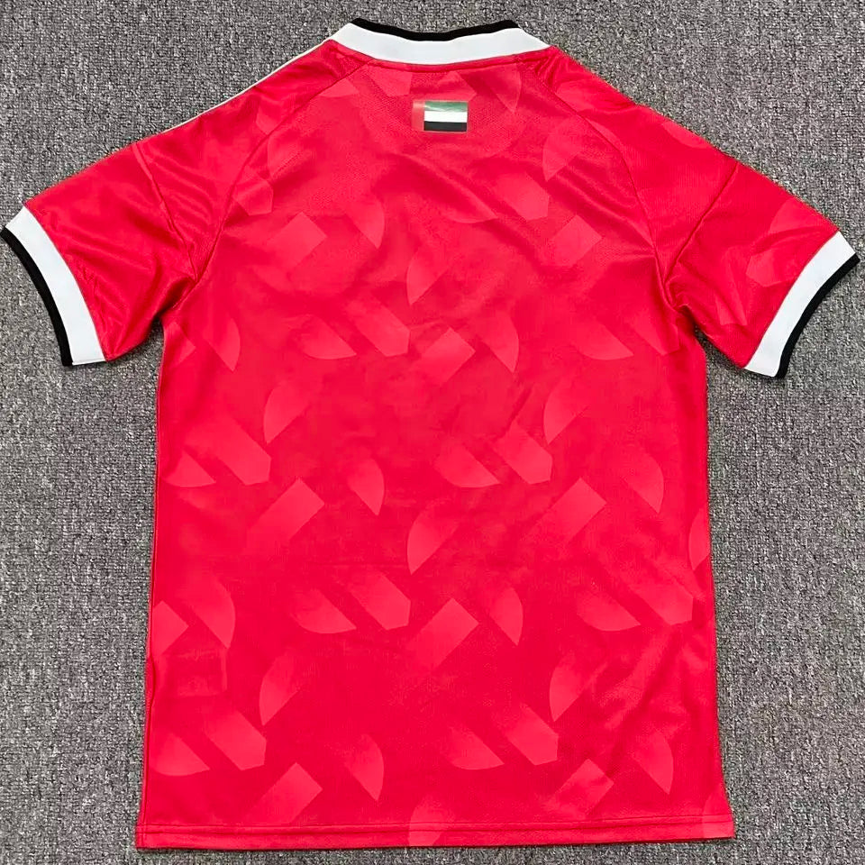 2026/27 UAE Away Red Fans Soccer Jersey 阿联酋 Back