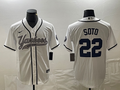 Men's New York Yankees Juan Soto #22 White Player Jerseys Joint Edition