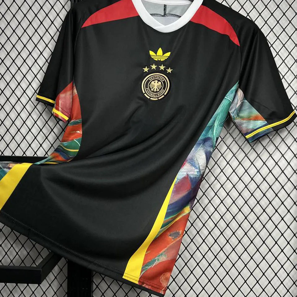 2024/25 Germany Special Edition Black Fans Jersey Detail 1
