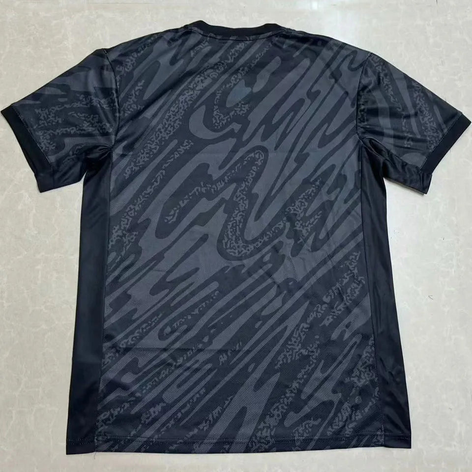2024/25 Brazil Black Goalkeeper Fans Jersey Detail 1