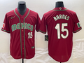 Men's 2023 World Baseball Classic #15 Austin Barnes Mexico Red Jerseys