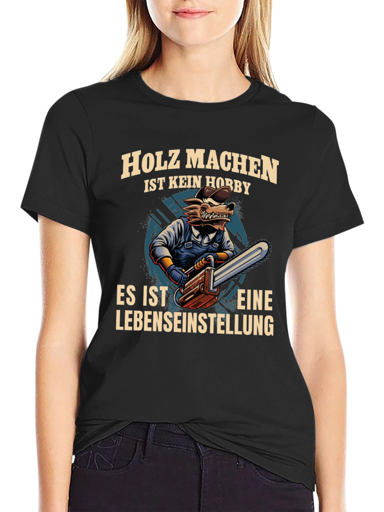 Holz Machen T-Shirt - Woodworking is a Lifestyle Tee