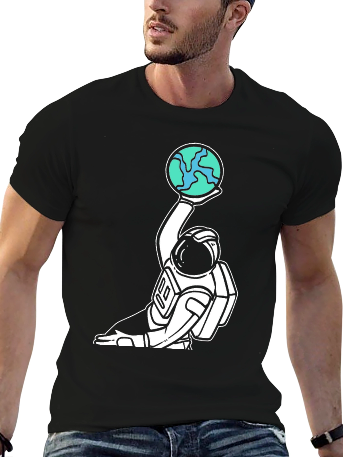 Astronaut Earth T-Shirt