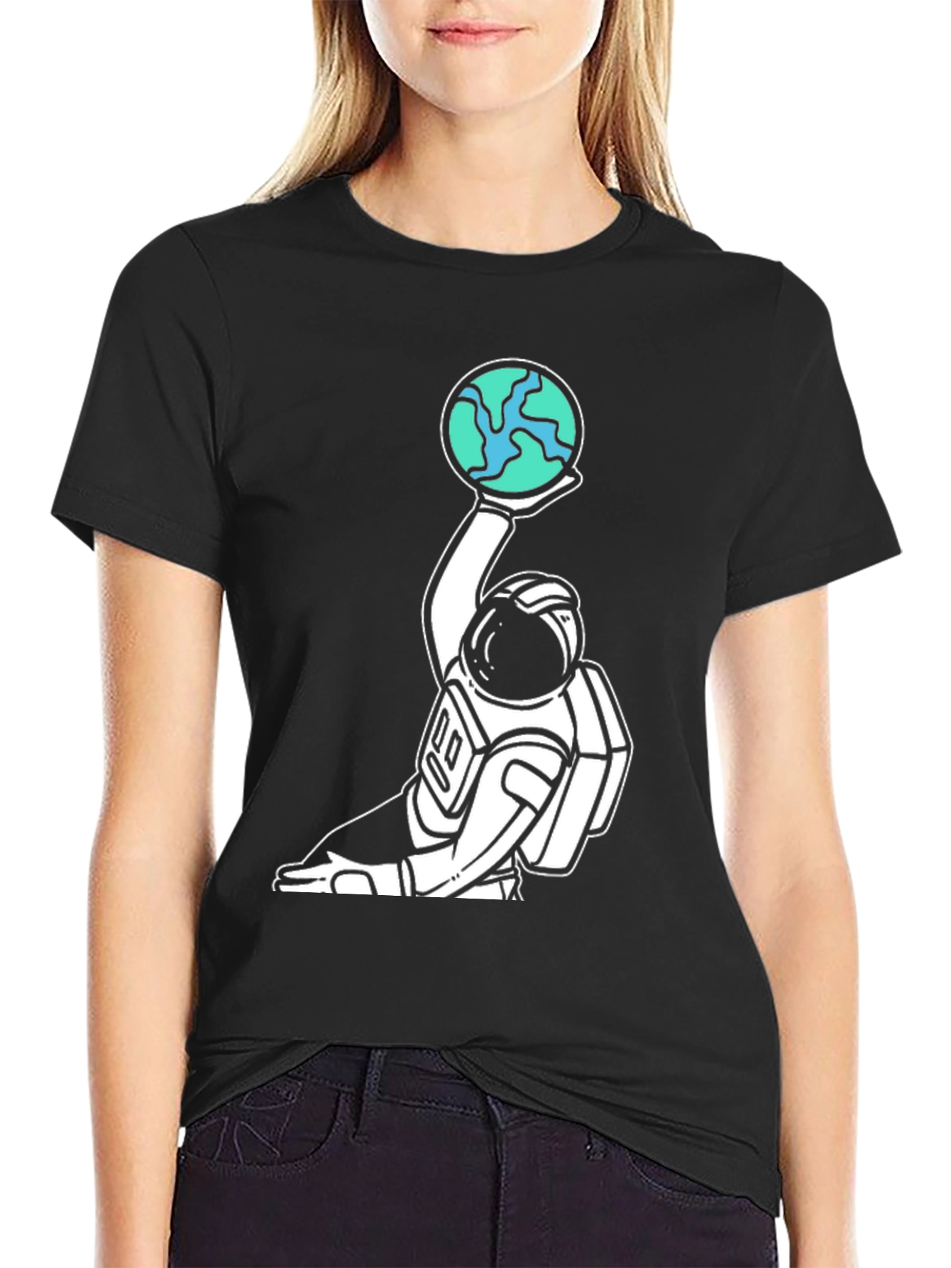 Astronaut Earth T-Shirt