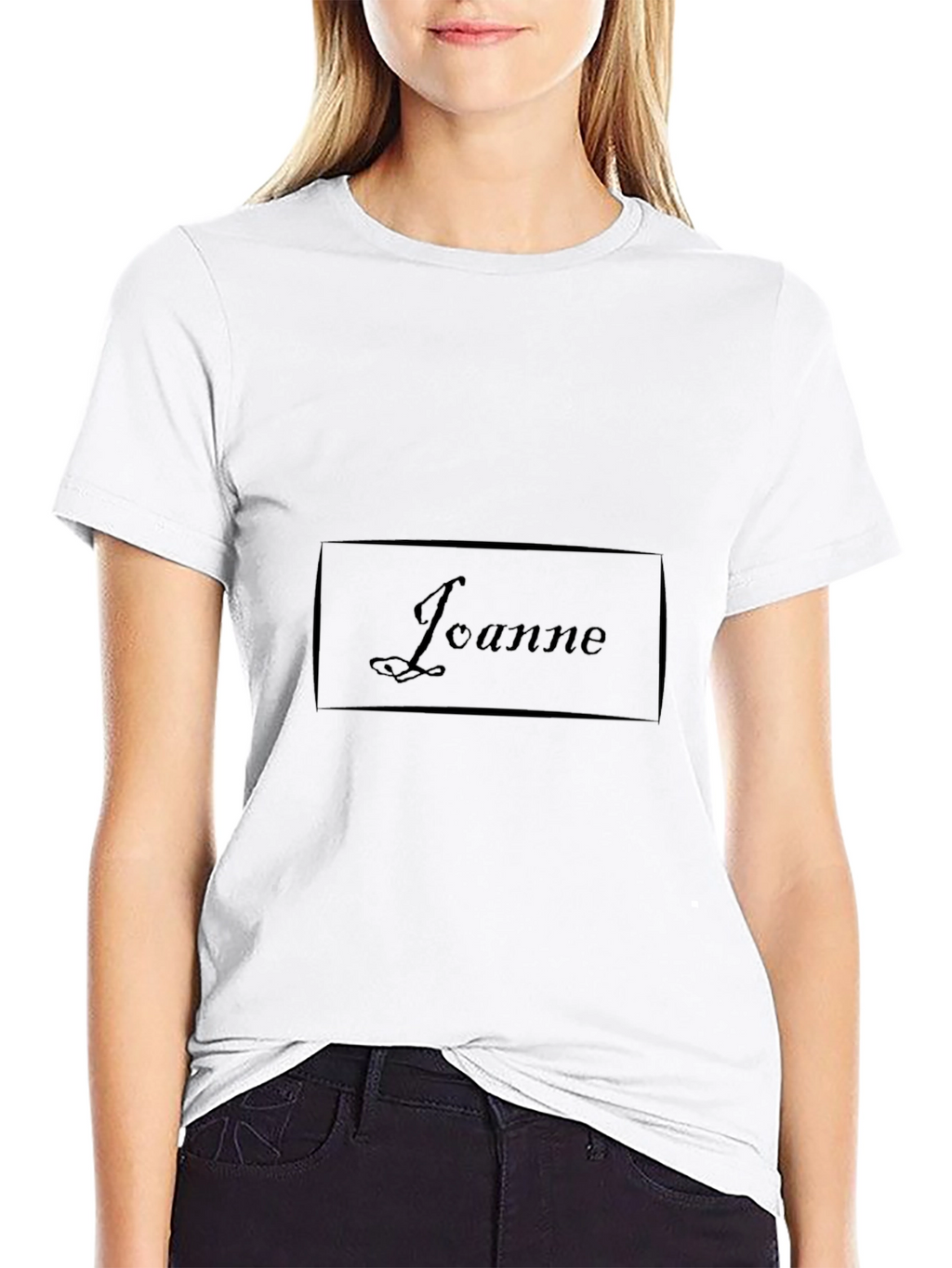 Mens Black Casual T-Shirt - Unique Design