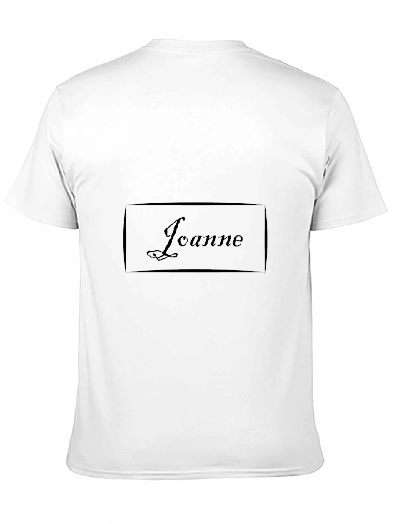 Mens Black Casual T-Shirt - Unique Design