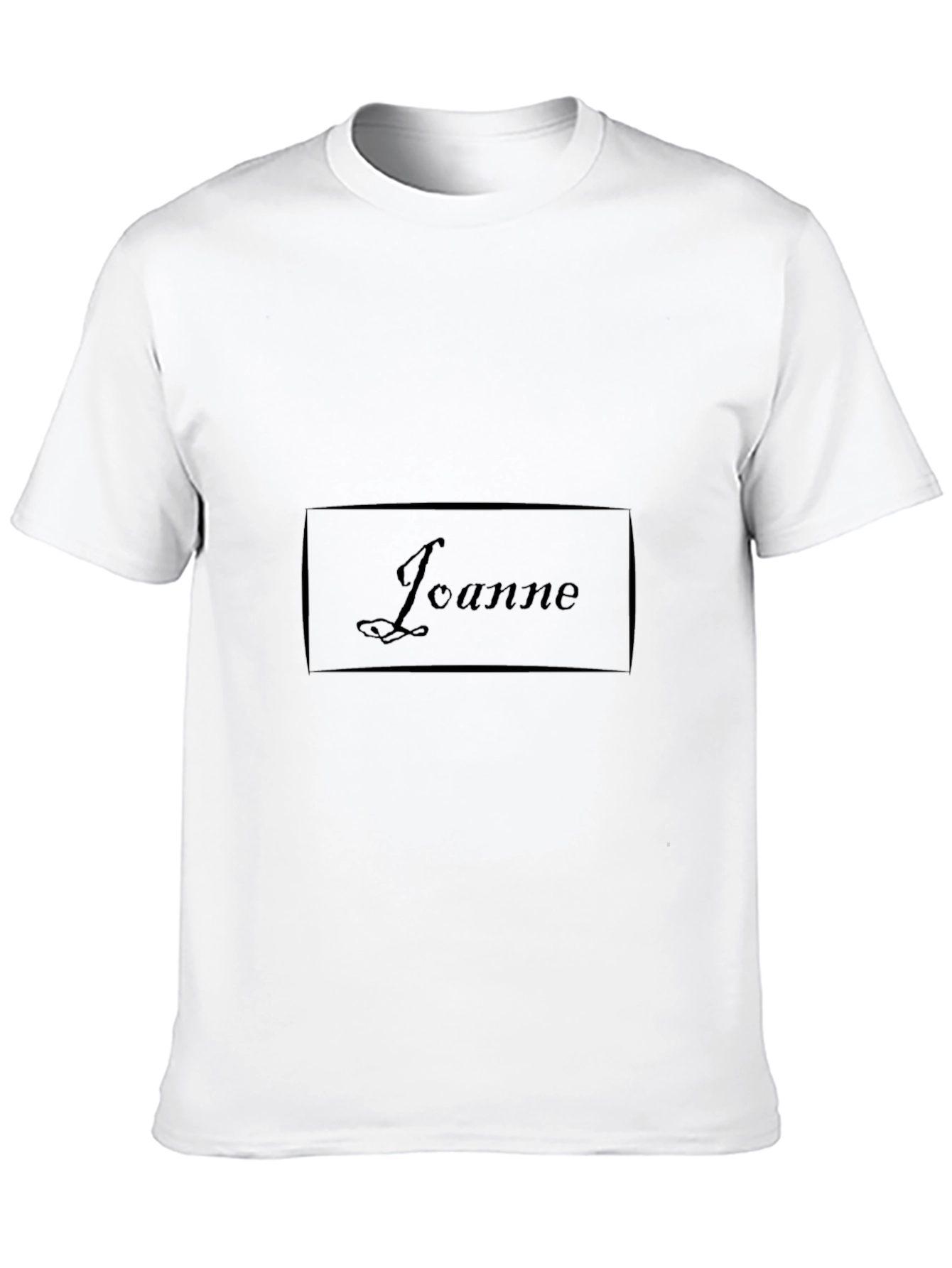 Mens Black Casual T-Shirt - Unique Design