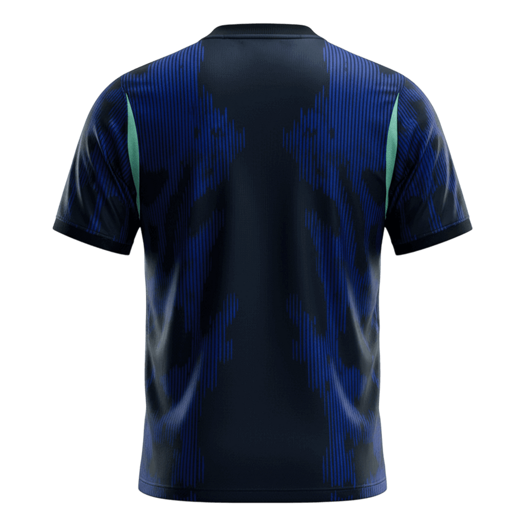 Brazil Away Soccer Jersey World Cup 2026 Navy Back