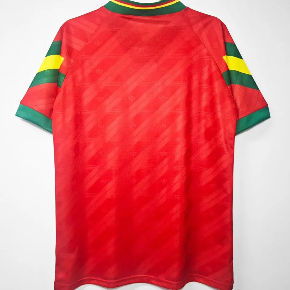 1992/94 Portugal Home Retro Soccer Jersey Back