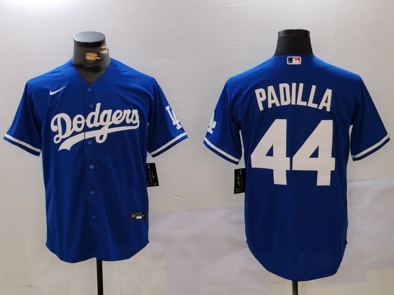 Men's Los Angeles Dodgers Vicente Padilla #44 Royal Player Jerseys