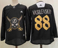 Men's Tampa Bay Lightning Andrei Vasilevskiy #88 Black Player Game Jerseys