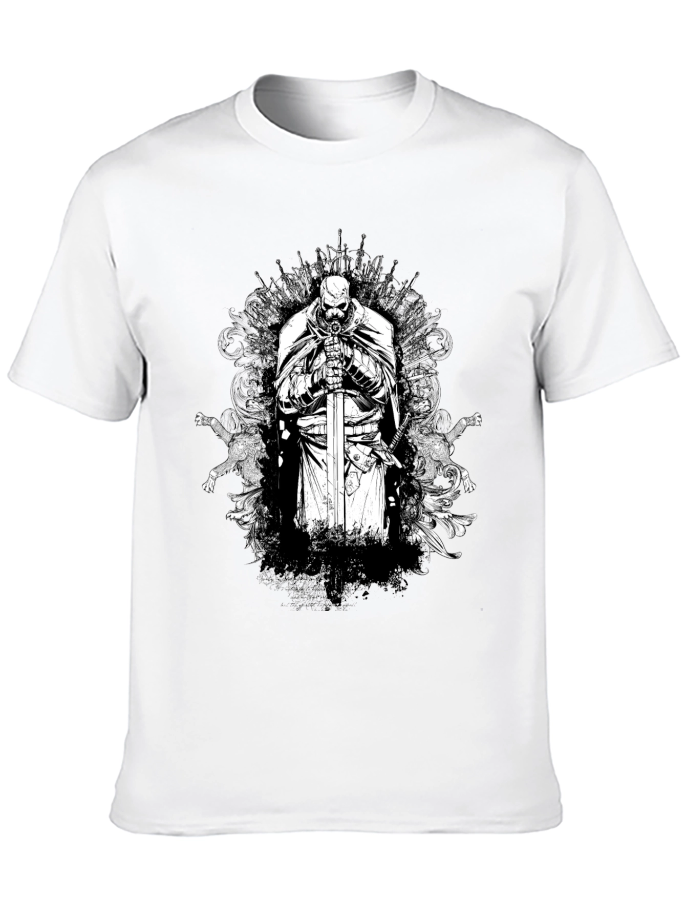 Iron Throne Knight Graphic Tee - Black