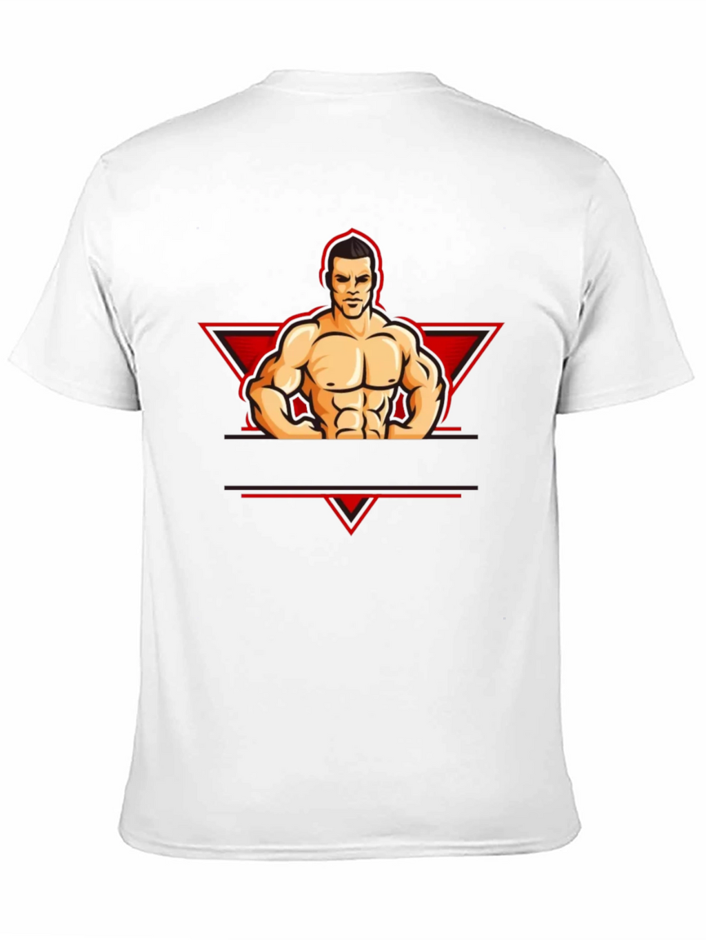 Muscle Man Graphic Tee - Black