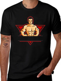 Muscle Man Graphic Tee - Black