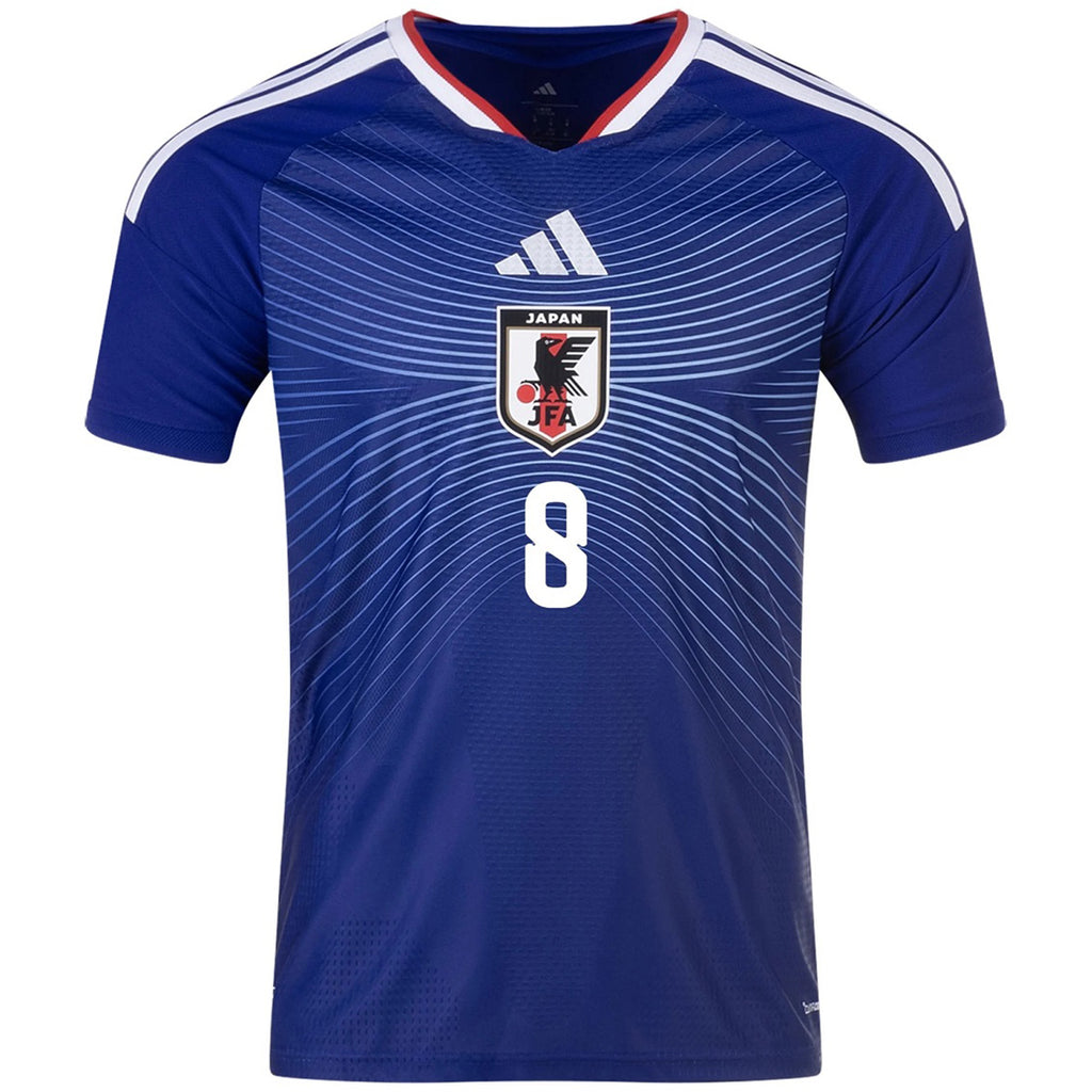 Minamino #8 Japan Home Match Jersey Player Version World Cup 2026 Back