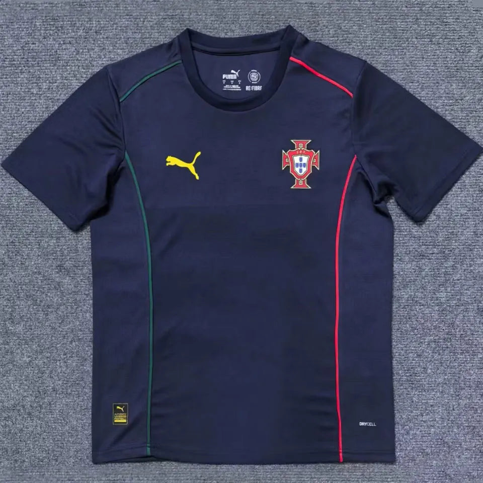 2025 Portugal Away White Fans Soccer Jersey Detail 4